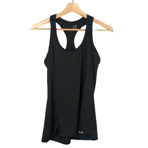Champion DuoDry Black Racerback Athletic Tank Top S - Picture 1 of 3